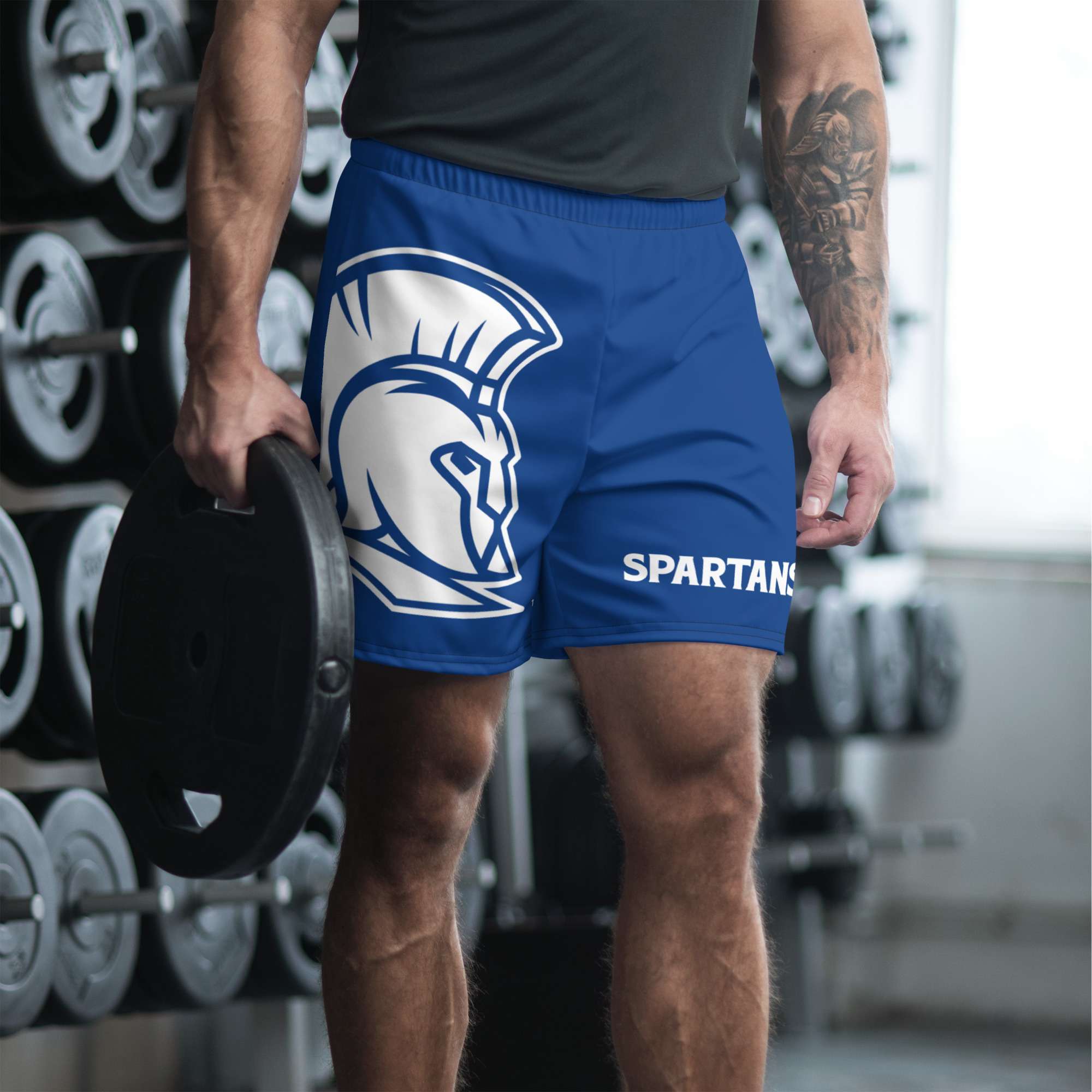 Spartans Men’s Recycled Athletic Shorts