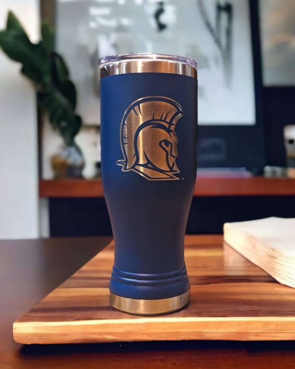 20oz Polar Camel Pilsner with Clear Lid