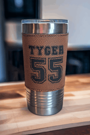 20oz Polar Camel Football Tumbler with Slider Lid