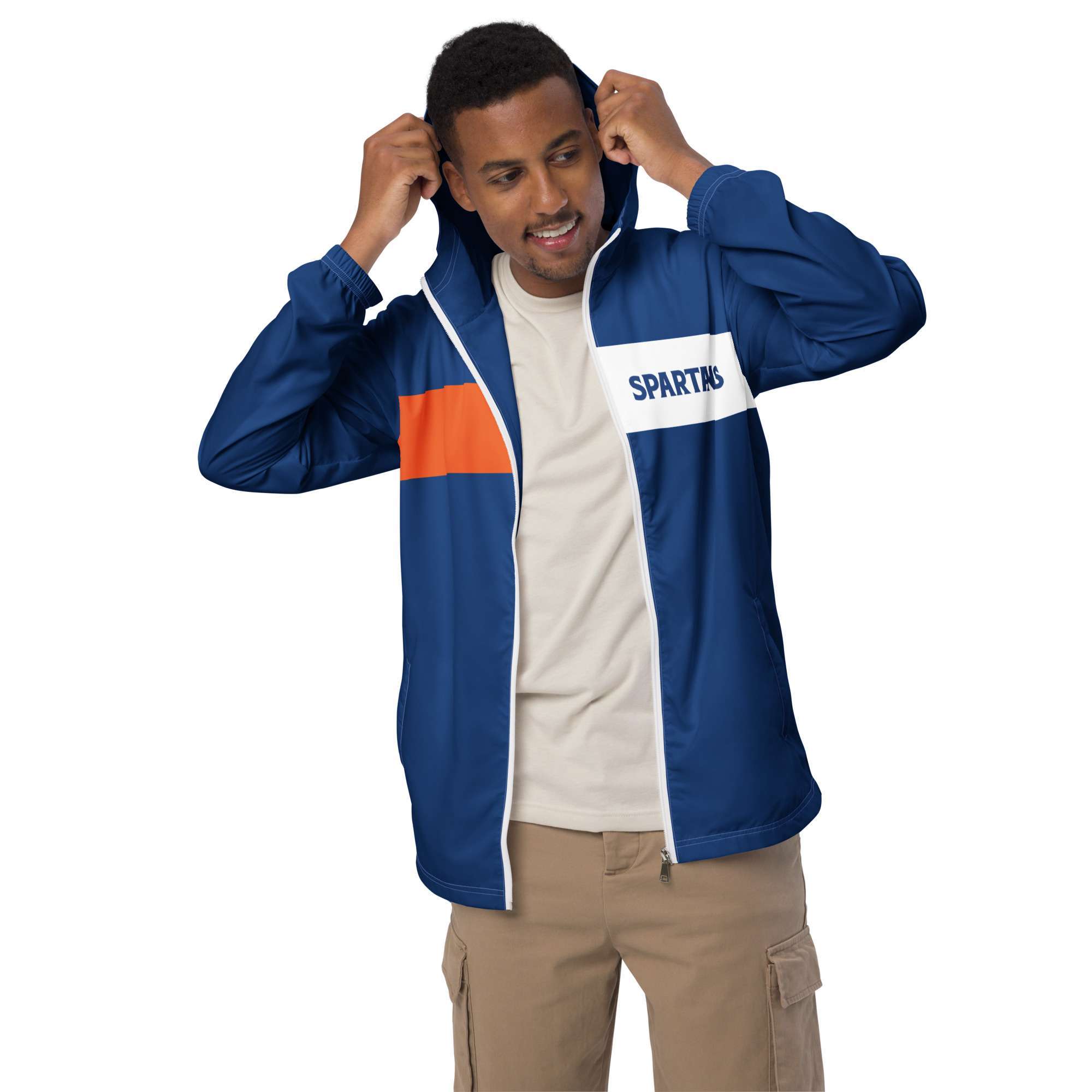 Men’s Color Block Windbreaker