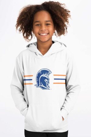 Color Stripe Youth Hoodie