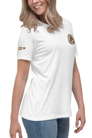 Women's Relaxed Football Player T-Shirt