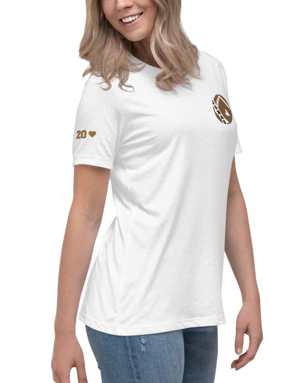 Women’s Relaxed Football Player T-Shirt
