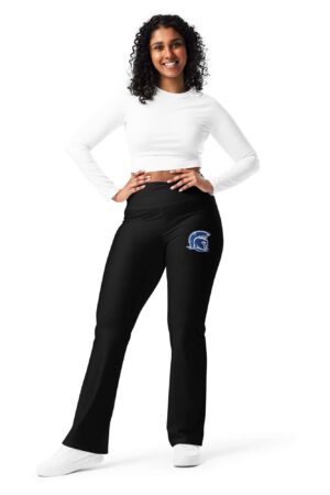 Black Spartan Flare leggings