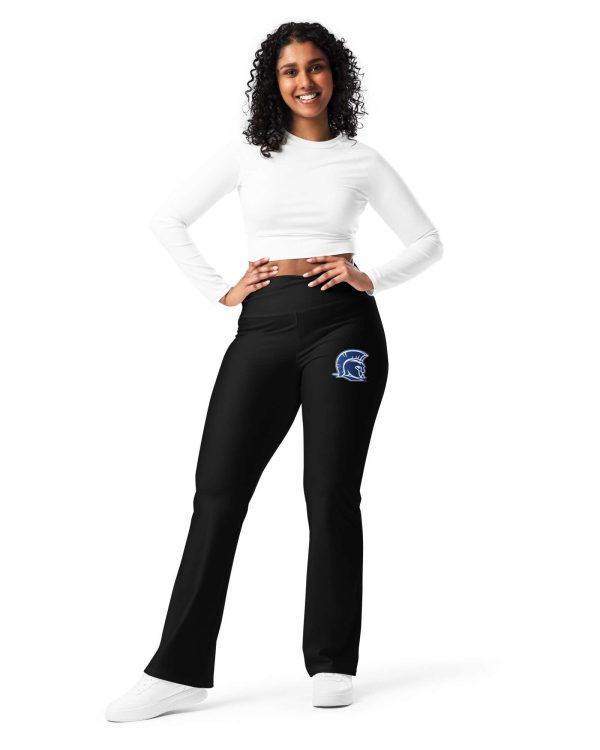 Black Spartan Flare leggings