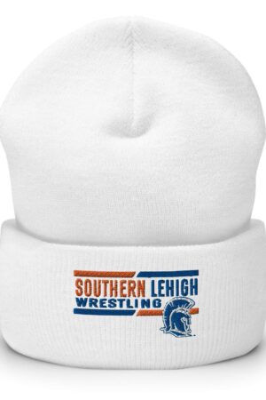 Wrestling Orange Logo Cuffed Beanie