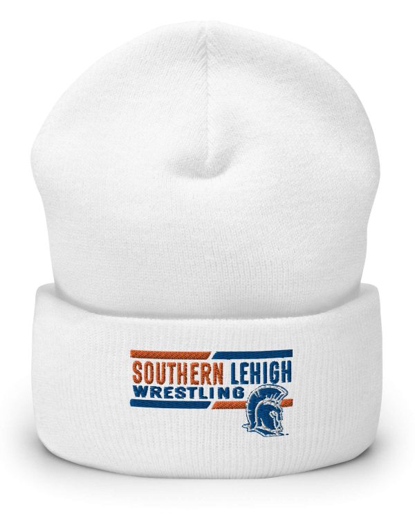 Wrestling Orange Logo Cuffed Beanie