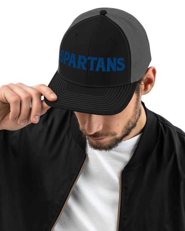 Spartans 3D Puff Trucker Cap