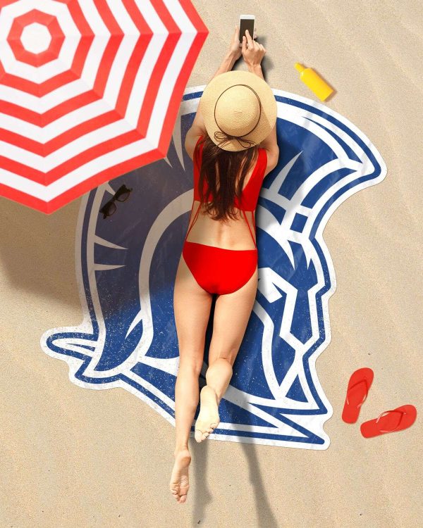 Spartan Freeform Beach Towel