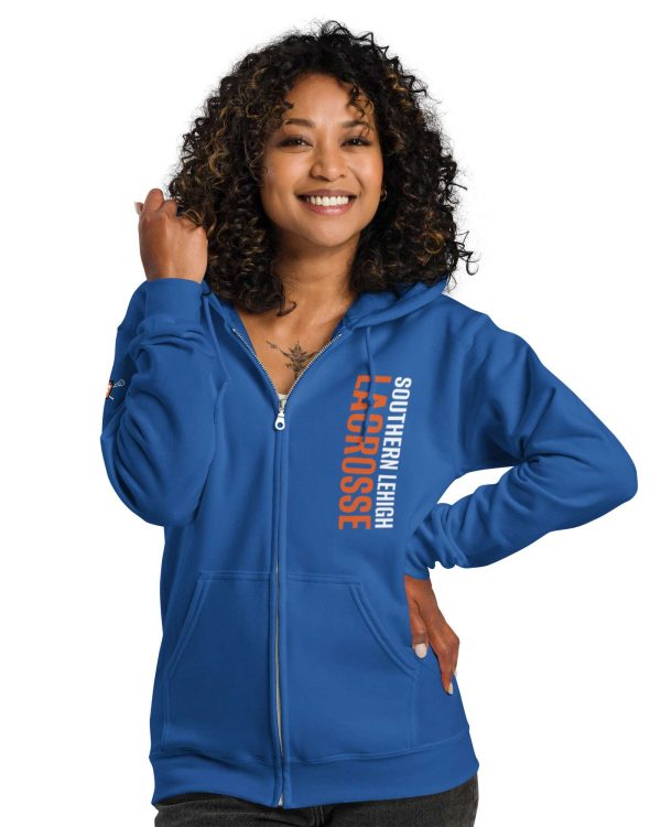 LAX Unisex Heavy Blend Zip Hoodie