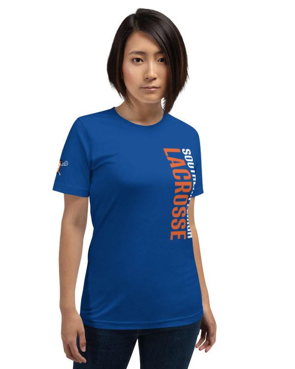 LAX Blue Unisex t-shirt
