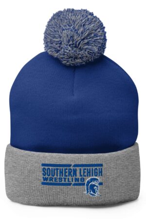 Wrestling Pom-Pom Beanie
