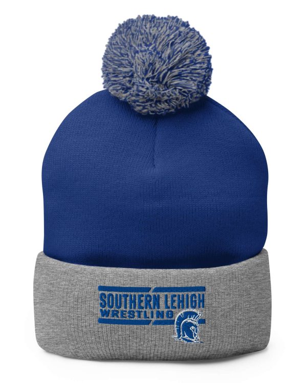 Wrestling Pom-Pom Beanie