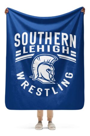Wrestling Sherpa Blanket