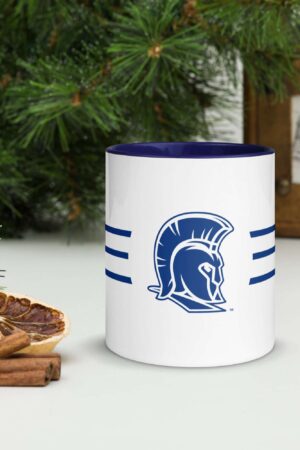Spartan Stripe Mug with Color Inside