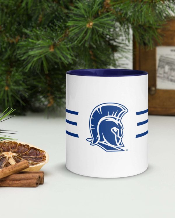 Spartan Stripe Mug with Color Inside