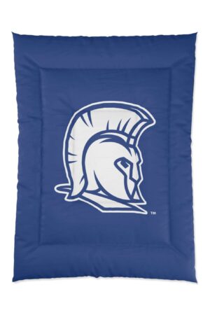 Blue and White Spartan Comforter