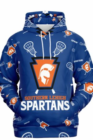 LAX Pattern Adult Hoodie